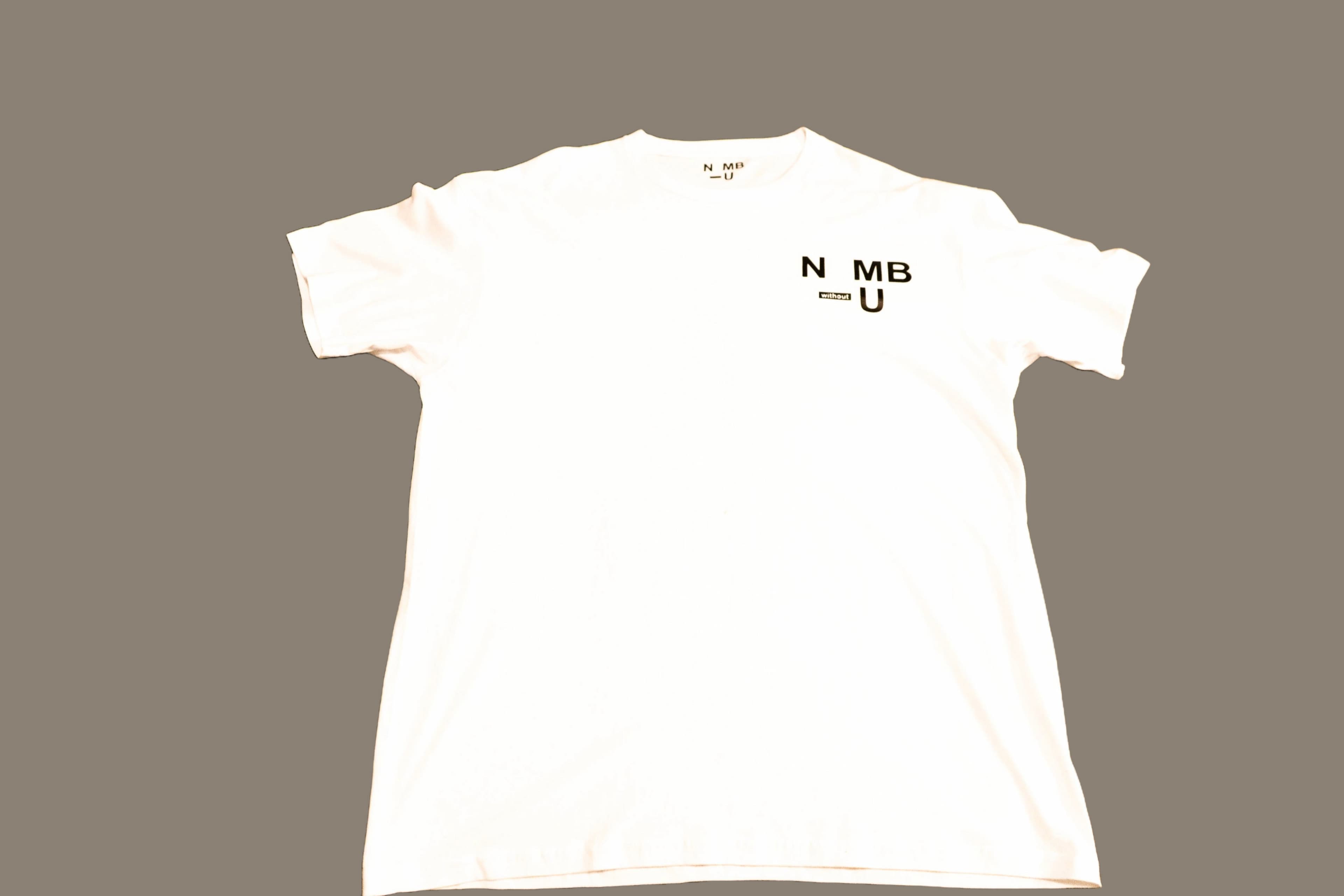 N-MB "Without U" T-Shirt Front