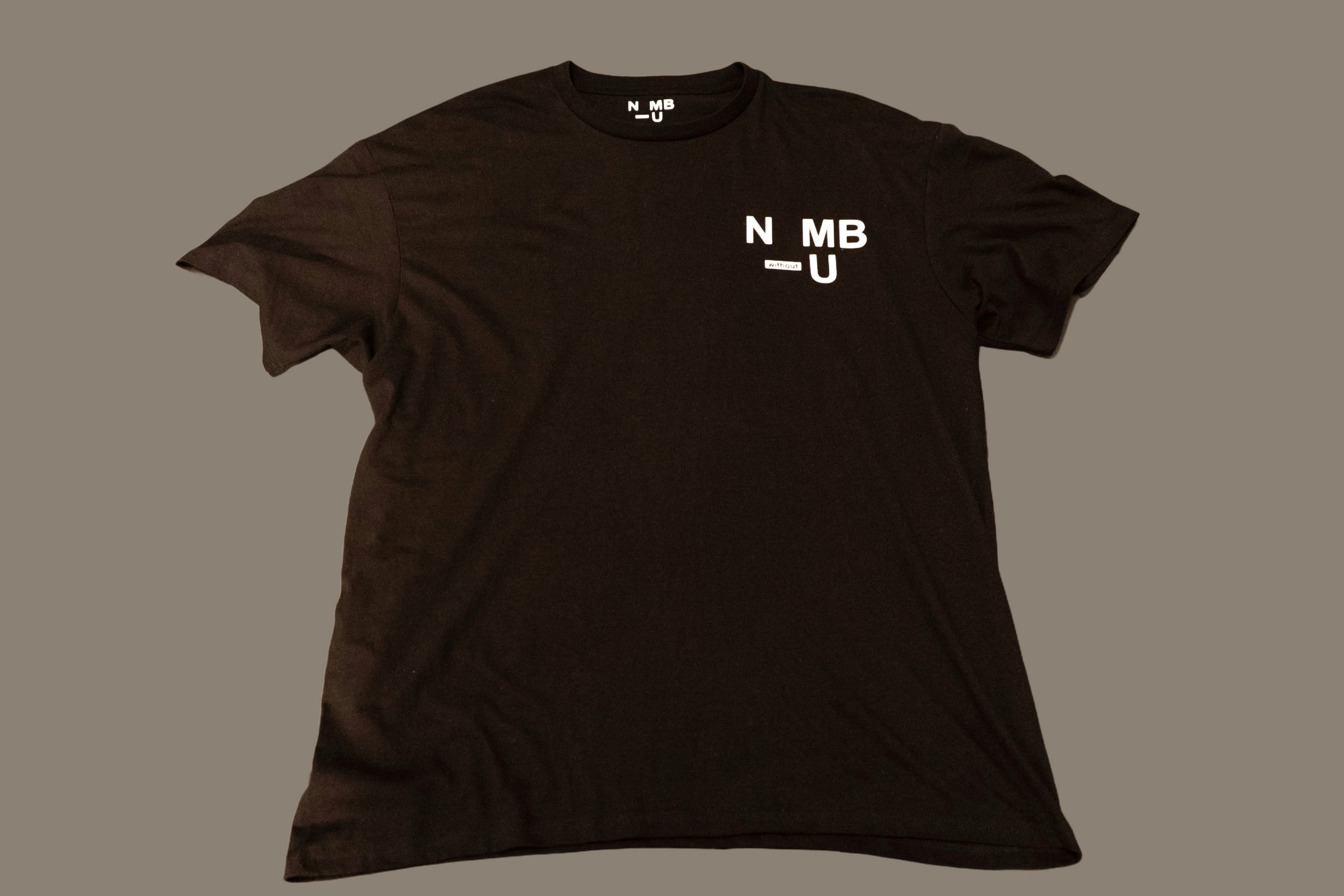 N-MB "Without U" T-Shirt Front