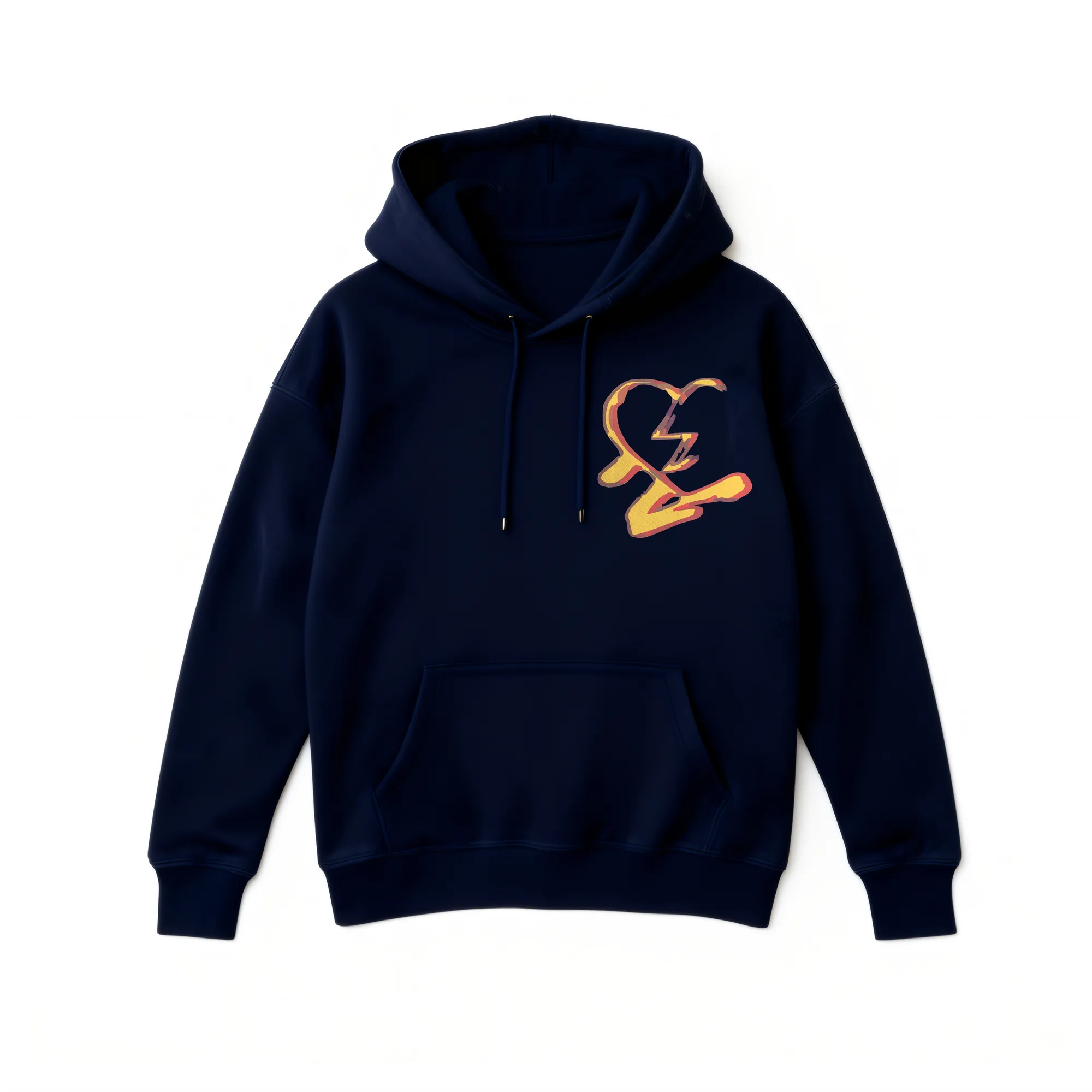 N-MB "Faded Hearts" Limited Collector's Hoodie (Black)