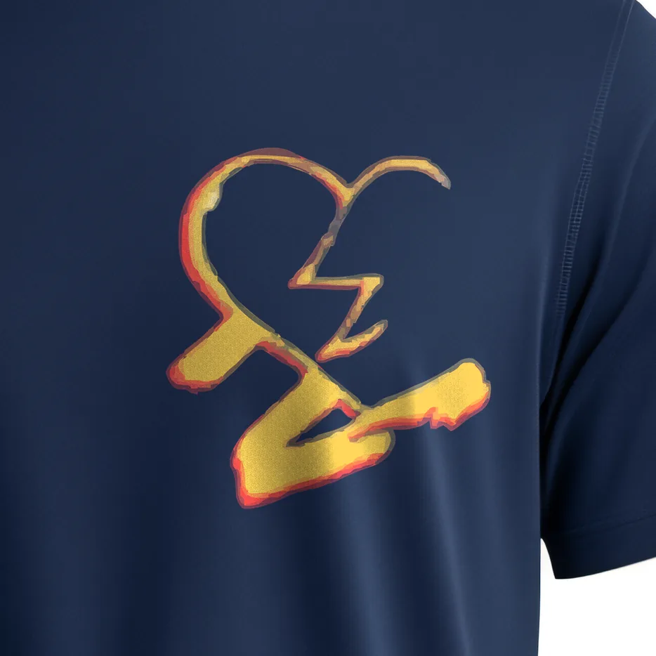 N-MB "Faded Hearts" T-Shirt (Navy) view 3