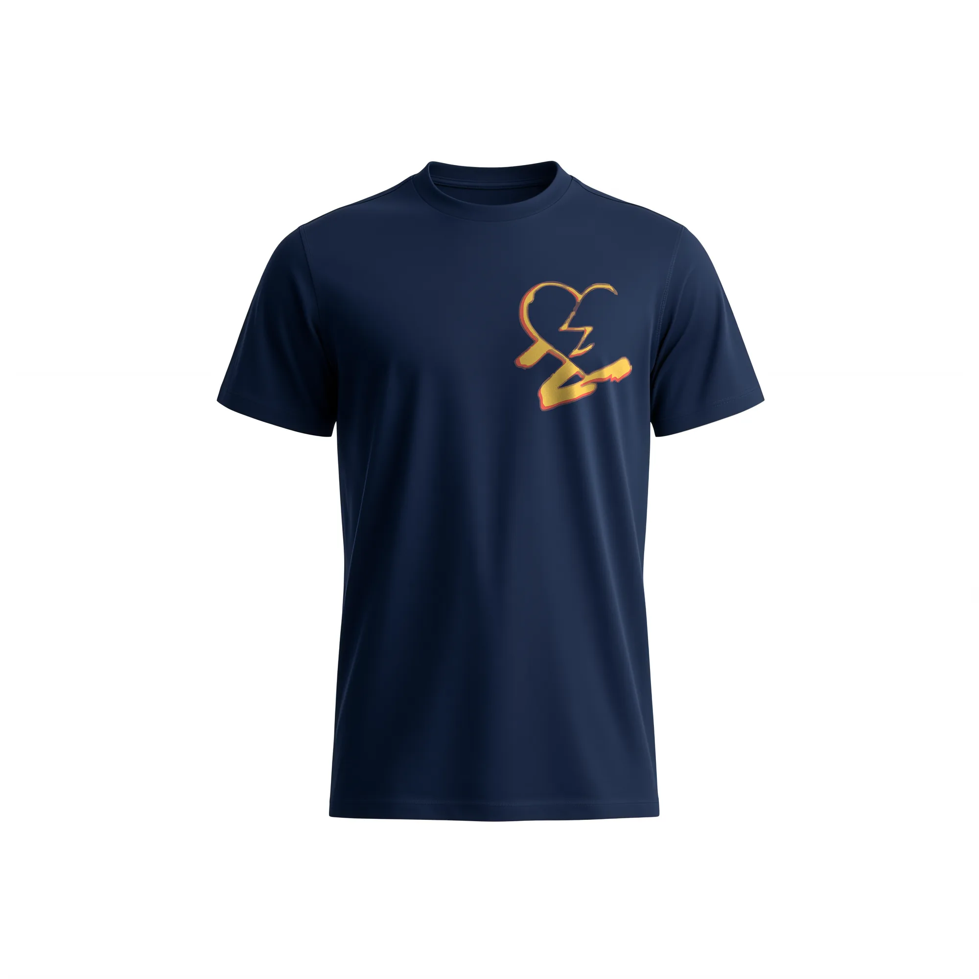 N-MB "Faded Hearts" T-Shirt (Navy)