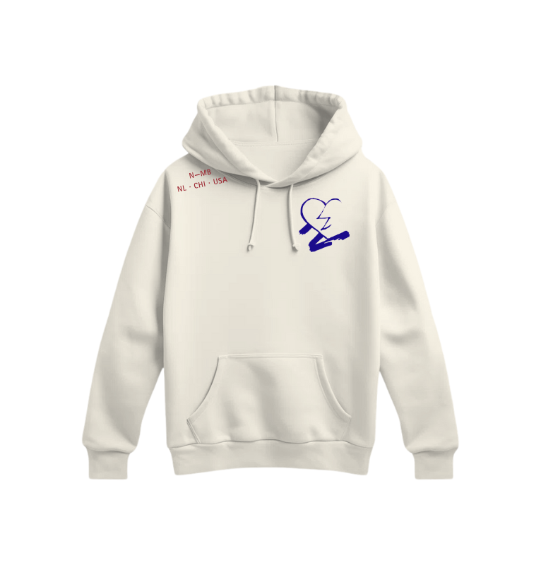 N-MB "Faded Hearts X Di-Tryppin" Founder's Edition Hoodie (Creme)