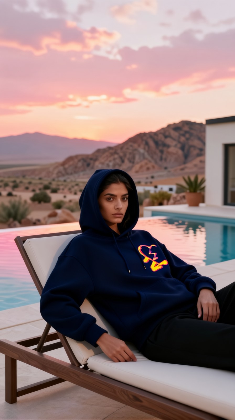N-MB "Faded Hearts" Limited Collector's Hoodie (Black), Lookbook